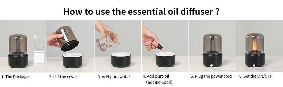 LED Aroma Diffuser Use